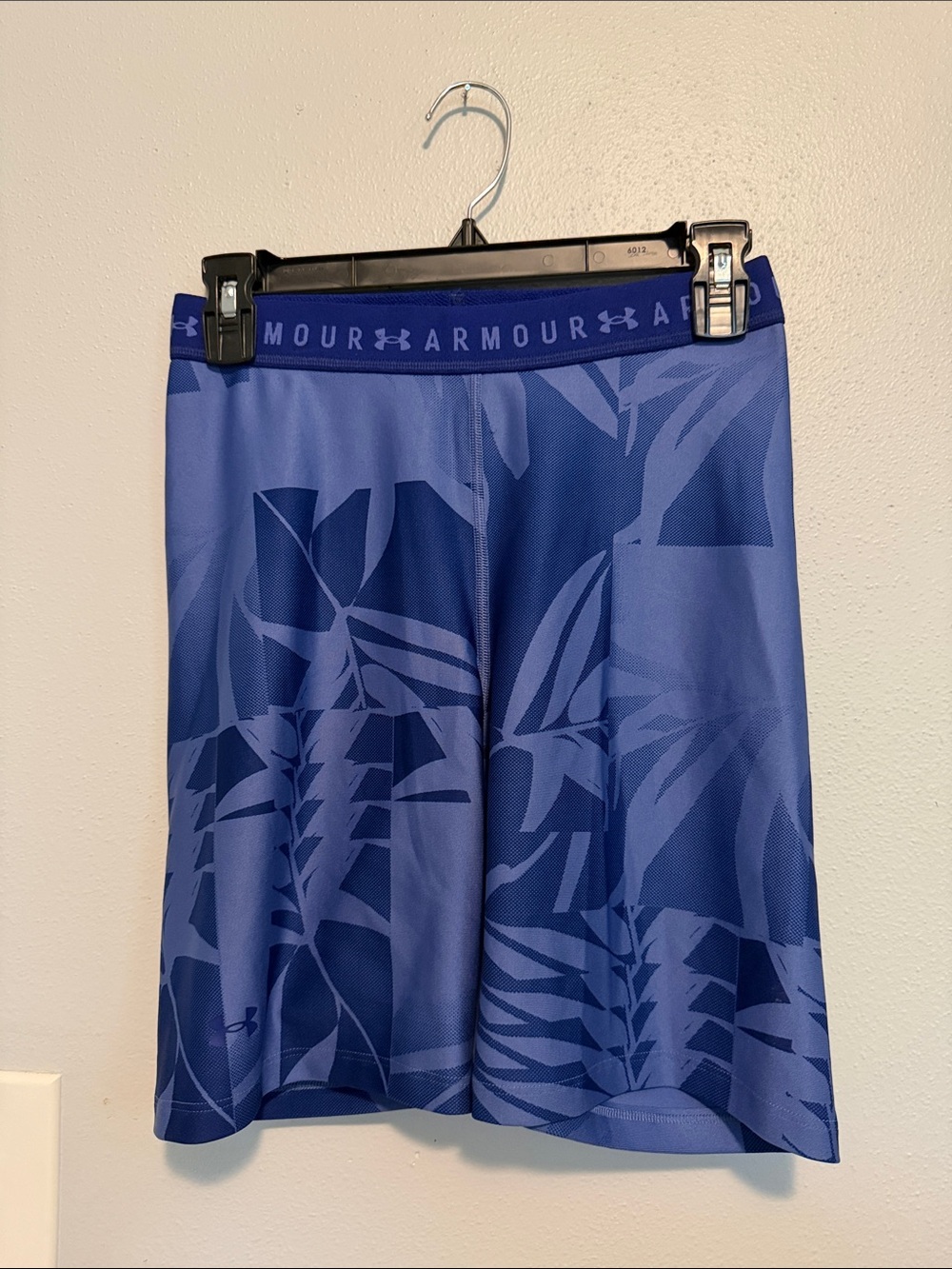 Under Armour Blue Floral Bike Short